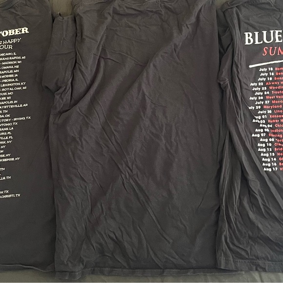 Lot of 19 Blue October t-shirts all Large - Picture 4 of 14
